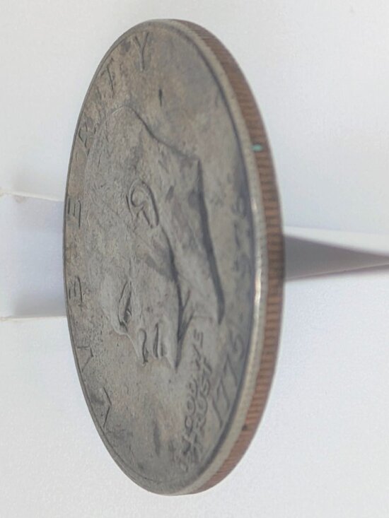 1976 Eisenhower Silver Dollar Coin (No “S” Mint Mark) – Double Die - Picture 6 of 6